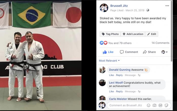 Black belt · March 25, 2019 · Promoted by Hayden Wilson