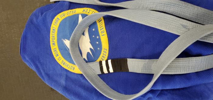 Blue belt · April 7, 2019 · Promoted by Jake Fox
