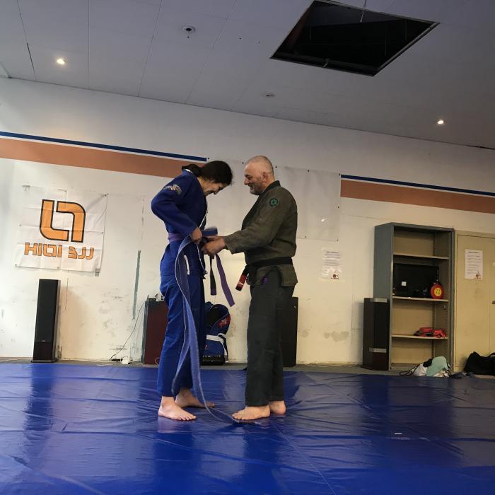 Purple belt · July 20, 2020 · Promoted by Frank Burczynski