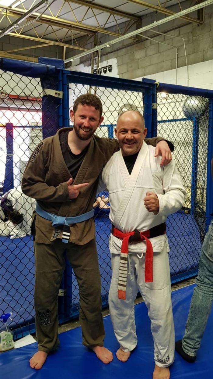 Me and Crezio de Souza