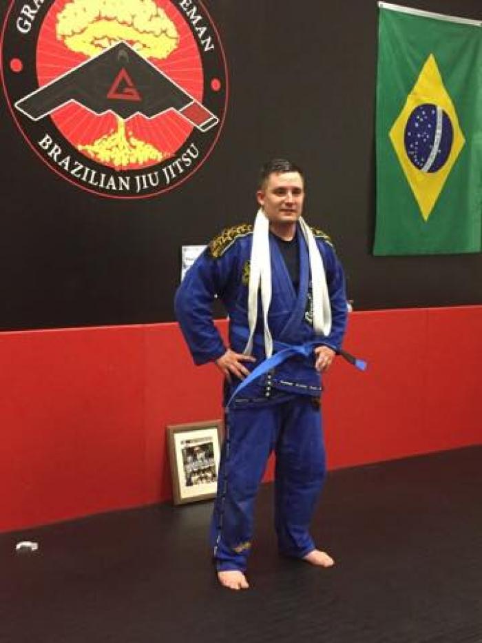 Blue belt · August 5, 2016 · Promoted by Moe Morris