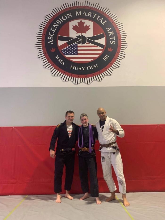 Brown belt · July 13, 2020 · Promoted by Shawn Albrecht