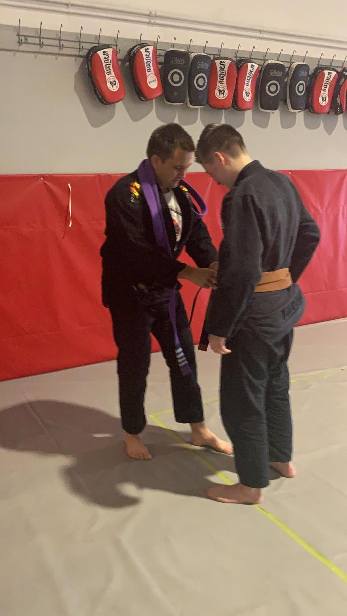 Brown belt · July 13, 2020 · Promoted by Shawn Albrecht