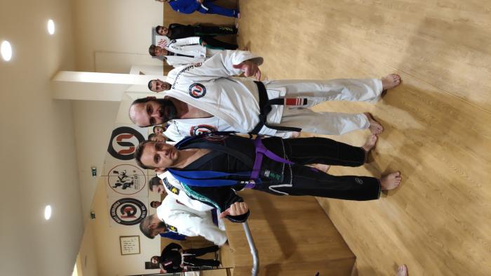 Purple belt · July 28, 2021 · Promoted by Nikos Gougoulas