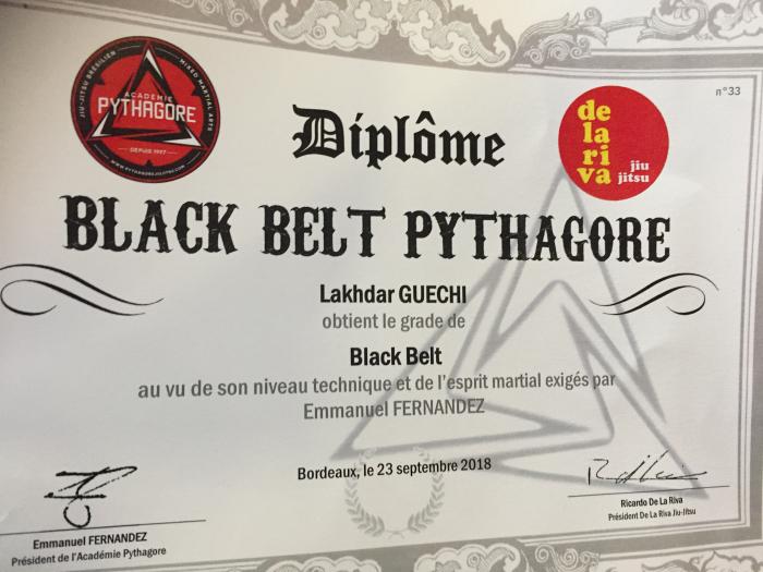 Black belt · September 23, 2018 · Promoted by Emmanuel fernandez