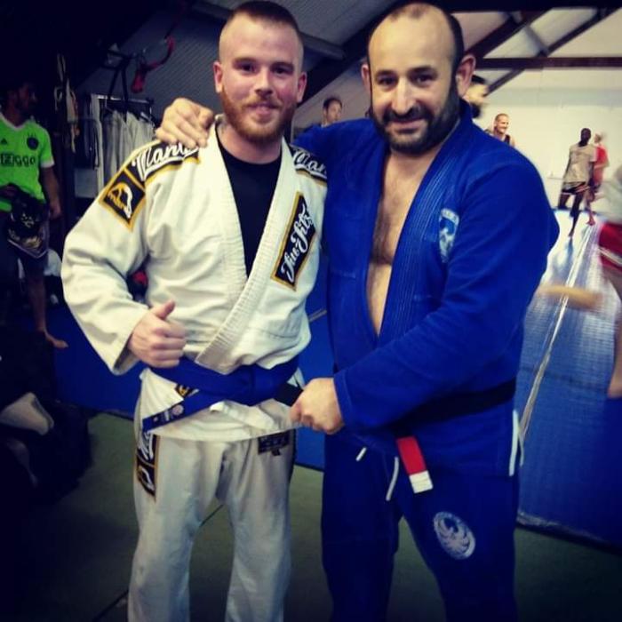 Blue belt · July 7, 2017 · Promoted by Aguilera Bartholomé