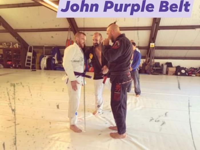 Purple belt · July 1, 2019 · Promoted by Aguilera Bartholomé