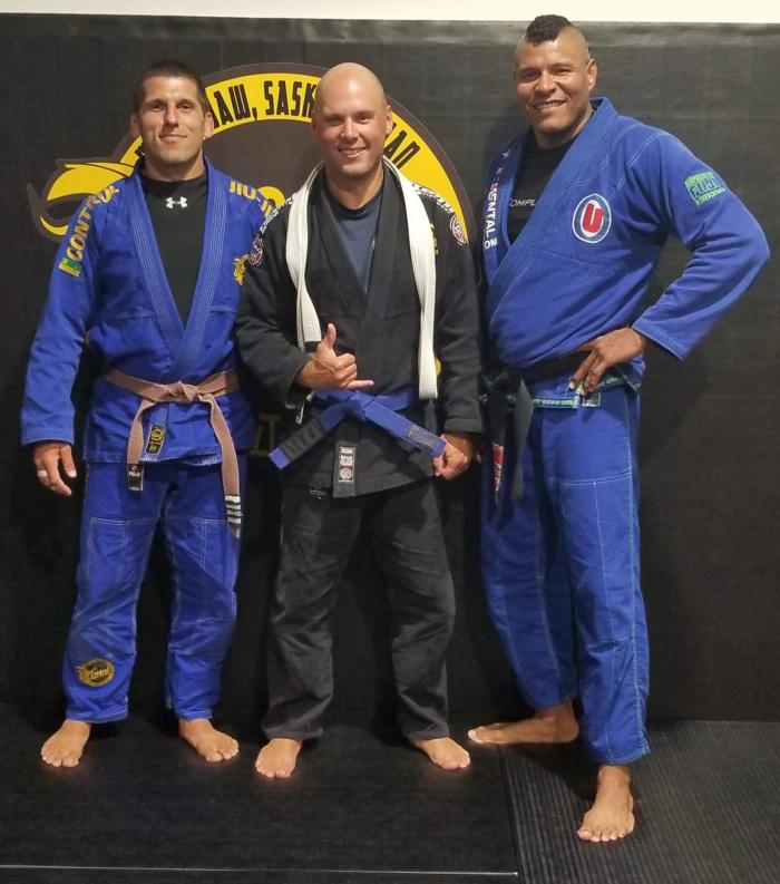 Blue belt · August 2, 2020 · Promoted by Jason Church