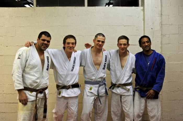 Blue belt · October 16, 2011 · Promoted by Michel and Maurice Goffart