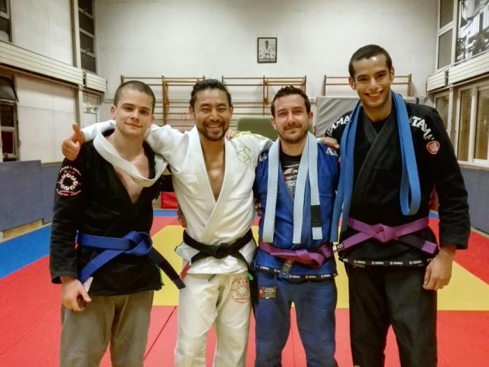Purple belt · April 27, 2017 · Promoted by Akio Long