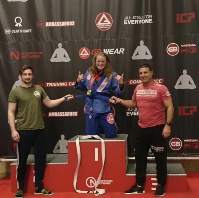 Blue belt · September 9, 2018 · Promoted by Salvador Pace