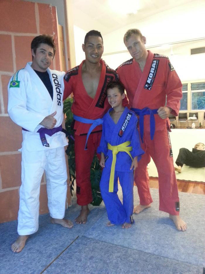 Blue belt · February 4, 2012 · Promoted by Dan Higgins