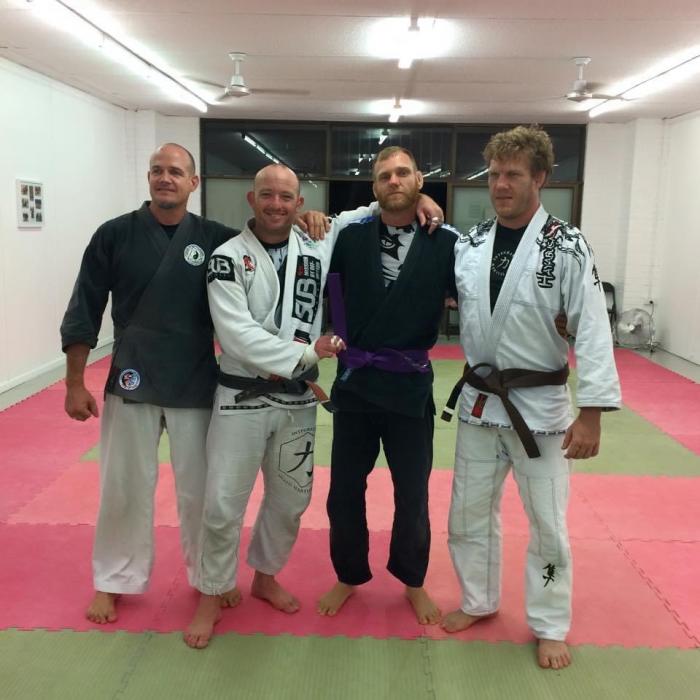 Purple belt · January 27, 2015 · Promoted by Dan Higgins