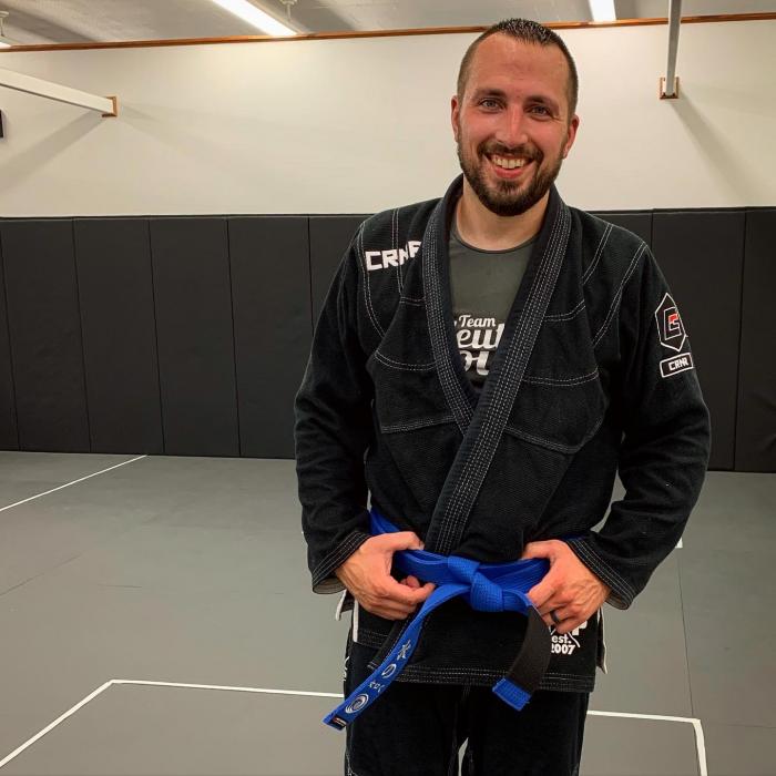 Blue belt · May 19, 2022 · Promoted by Perry Wirth