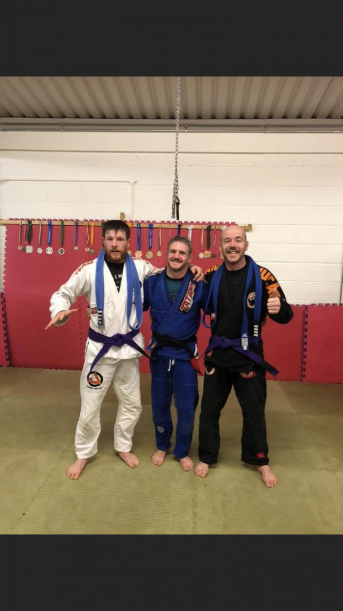 Purple belt · December 23, 2019 · Promoted by Seán Davitt