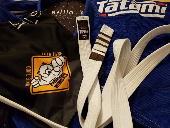 White belt · April 24, 2018