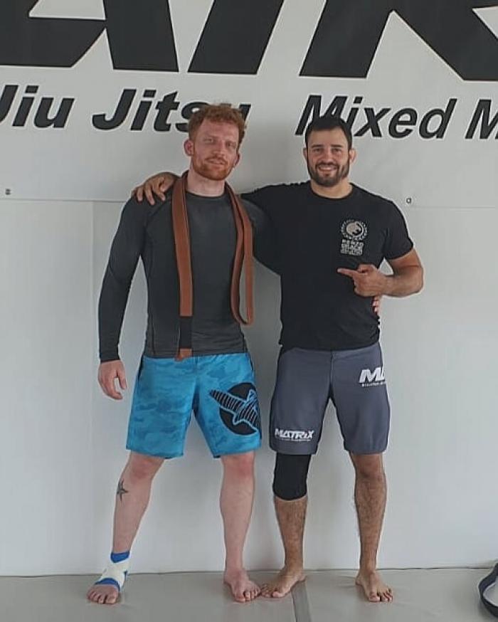 Brown belt · August 9, 2020 · Promoted by Rene