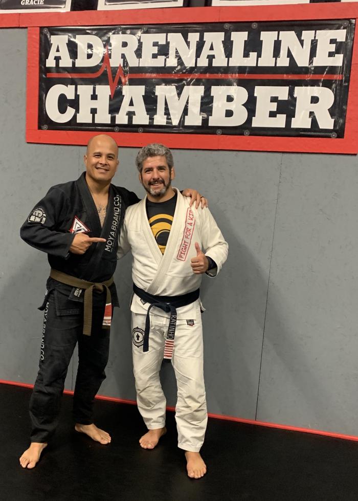 (8/8/2020) w/ Professor Octavio Couto, 6th degree black belt