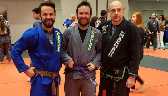 Purple belt · March 14, 2020 · Promoted by Jd