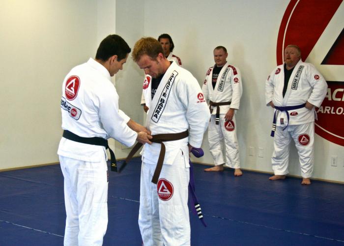 Brown belt · April 21, 2012 · Promoted by Marcos Barros
