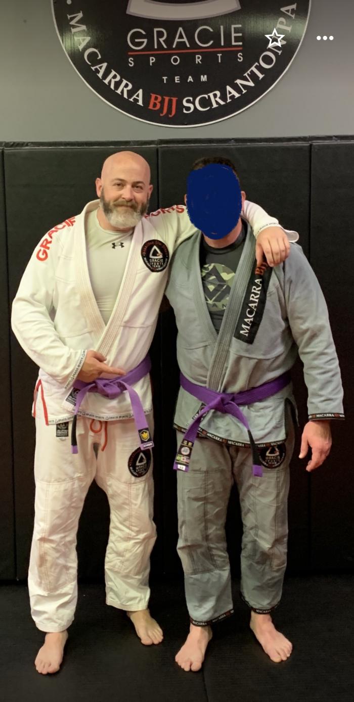 Purple belt · April 27, 2019 · Promoted by James Simrell