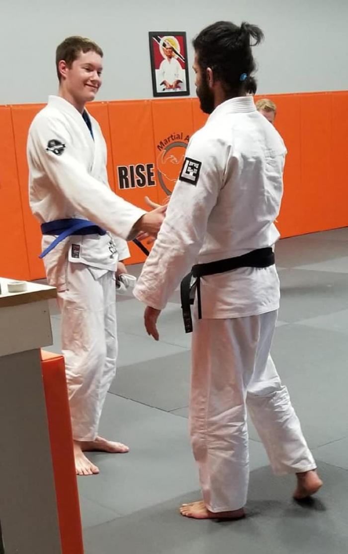 Blue belt · June 15, 2018 · Promoted by Thales Blaso