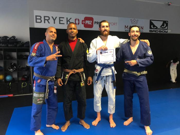 Blue belt · July 1, 2020 · Promoted by Benoît Bérard