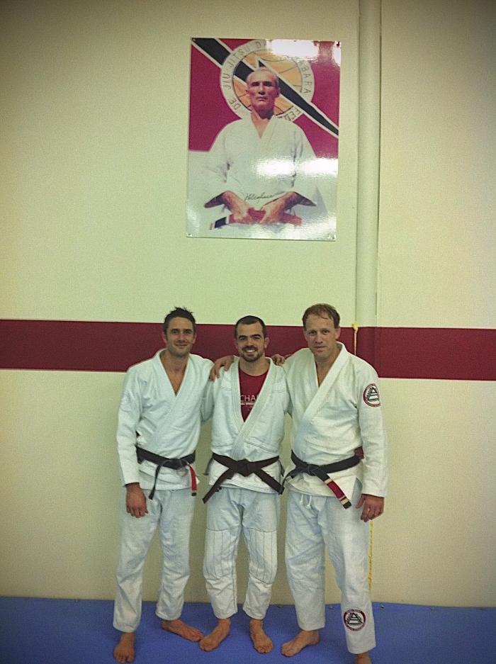 Brown belt · January 3, 2012 · Promoted by Jim Kelly