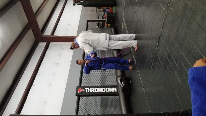 Purple belt · August 10, 2020 · Promoted by Jerry Gonzalez