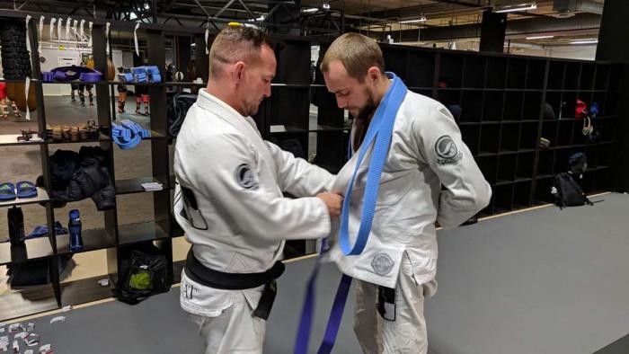 Purple belt · December 19, 2018 · Promoted by Stephan Seidl