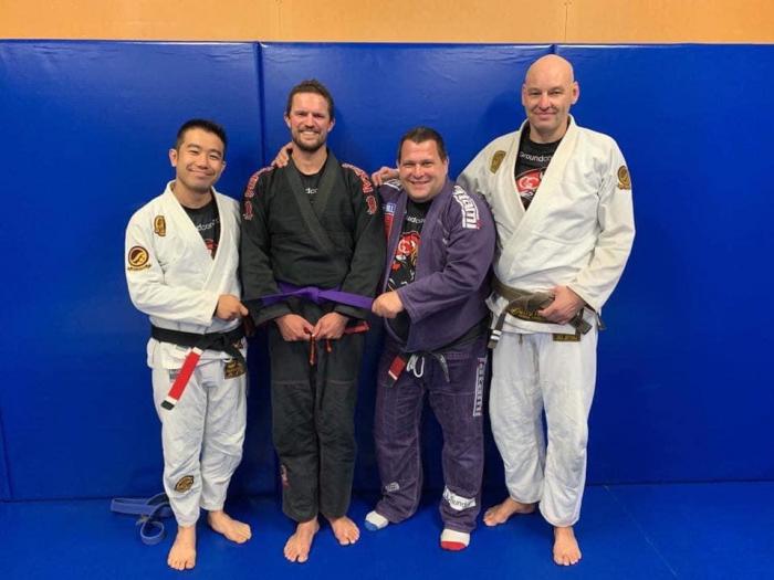 Purple belt · December 11, 2019 · Promoted by Michael Fooks