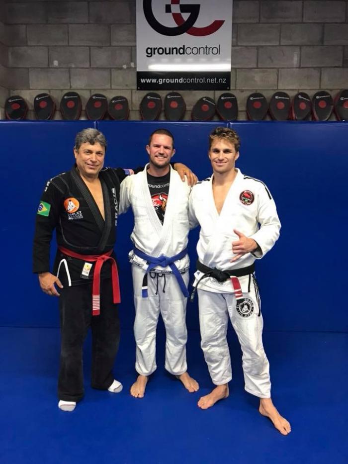 Carley and Clark Gracie in New Zealand