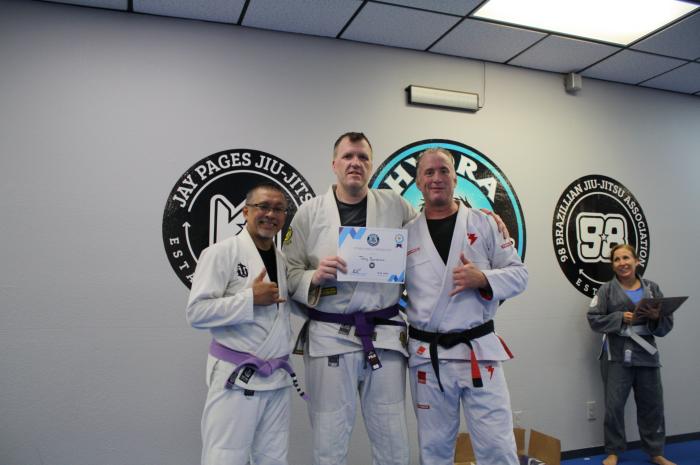 Purple belt · August 22, 2020 · Promoted by Tim Roberson