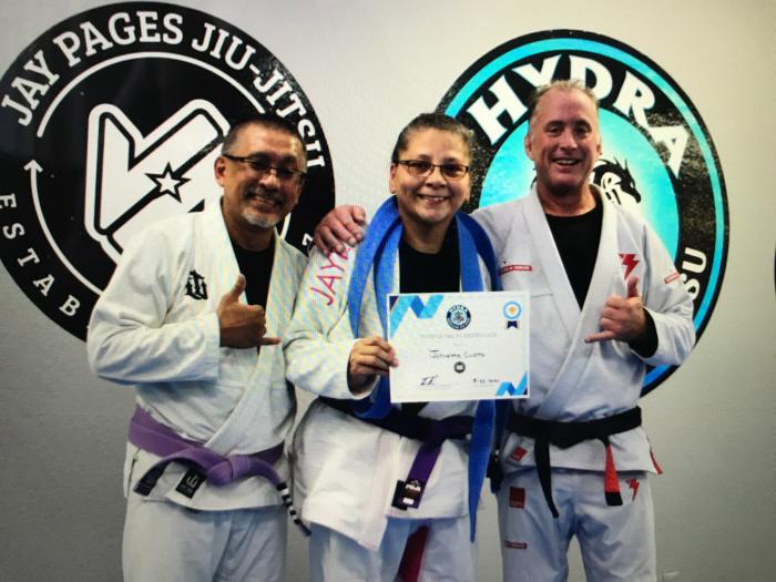 Purple belt · August 22, 2020 · Promoted by Tim Roberson