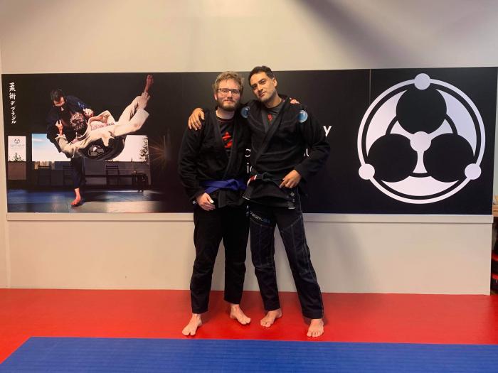 Blue belt · December 14, 2018 · Promoted by Richard Haye