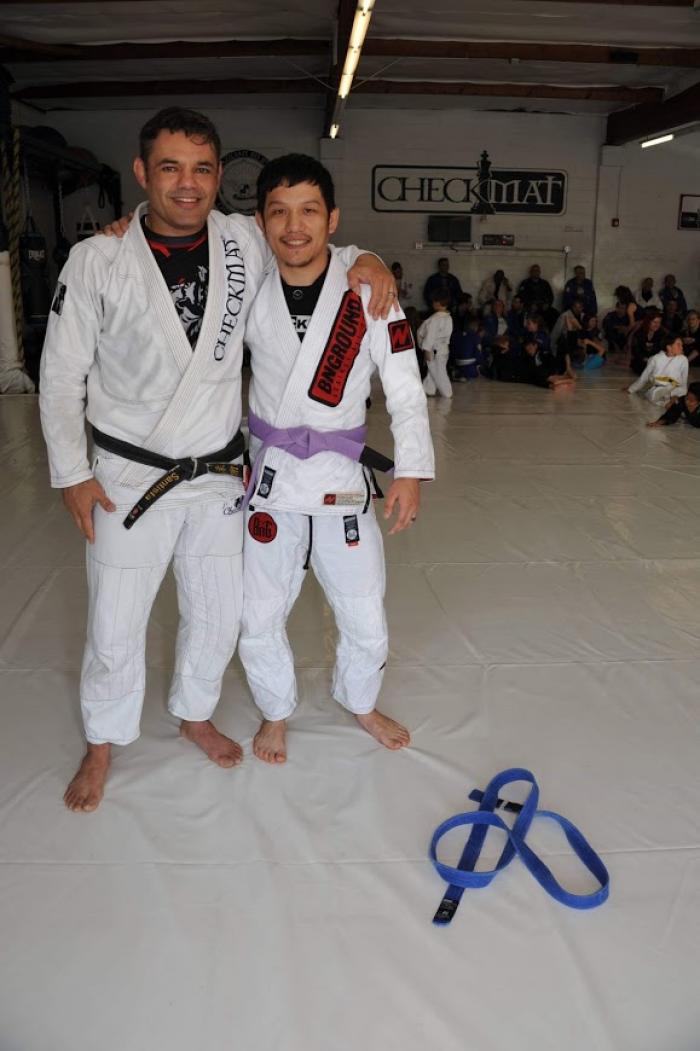 Purple belt · November 10, 2018 · Promoted by Elizandro Beda