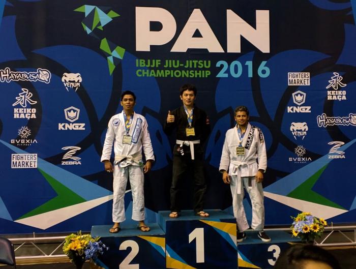 Pan Ams 2016 Champion at White Belt / Masters 1