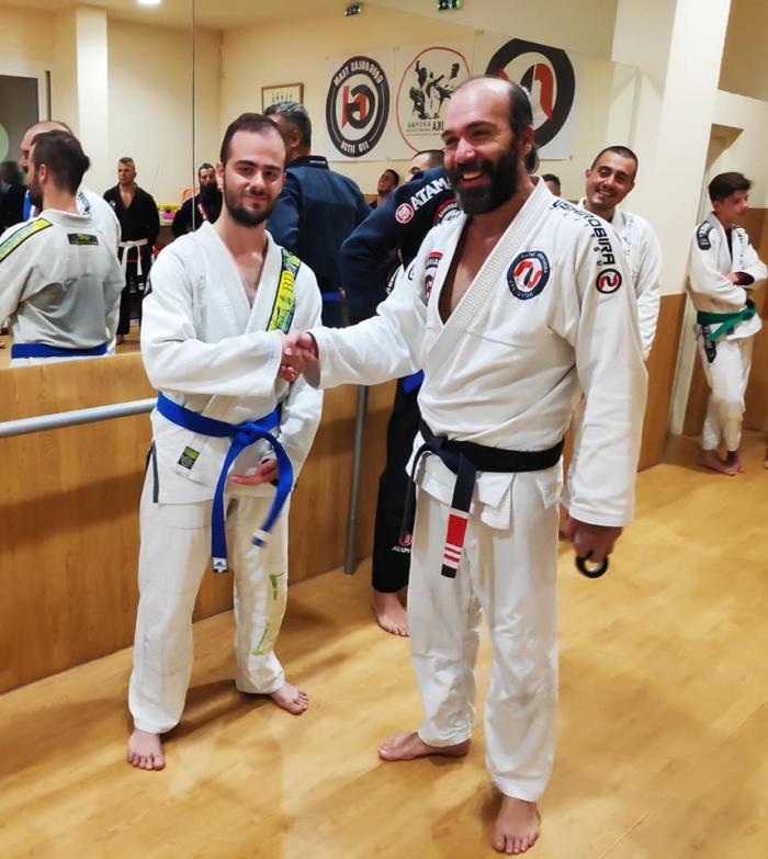 Blue belt · December 15, 2018 · Promoted by Nikos Gougoulas