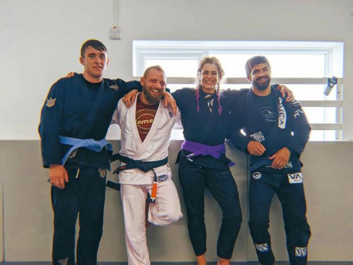 Purple belt · August 24, 2020 · Promoted by Yousuf Nabi