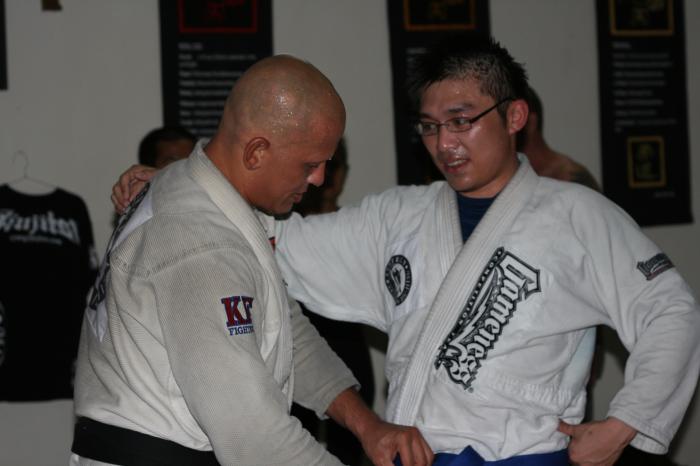 Blue belt · August 8, 2008 · Promoted by Niko Han