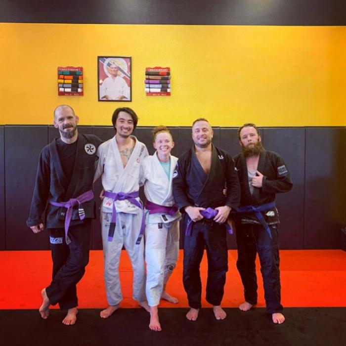 Purple belt · August 22, 2020 · Promoted by Chris Ruiz