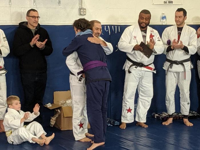 Purple belt · October 19, 2019 · Promoted by Roberto Maia