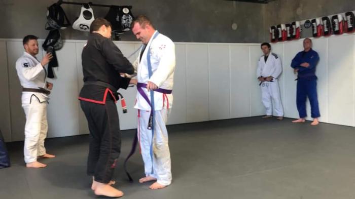 Purple belt · August 29, 2020 · Promoted by Felipe Grez