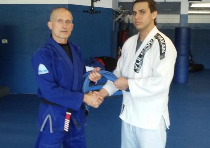 Blue belt · November 9, 2015 · Promoted by Steve Maxwell