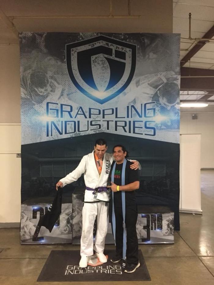 Purple belt · January 27, 2018 · Promoted by Enrique Rivera Chimeyo