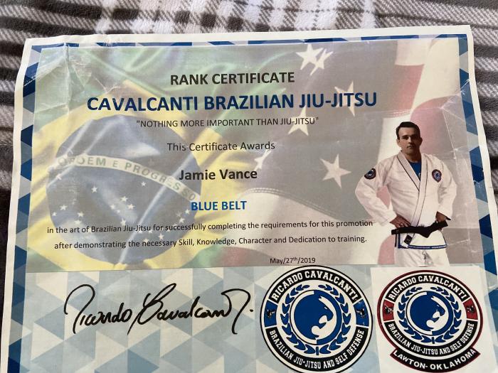 Blue belt · May 27, 2019 · Promoted by Ricardo Cavalcanti