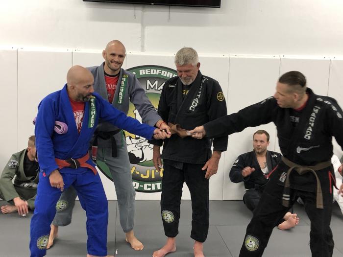 Brown belt · July 9, 2020 · Promoted by Carlos machado