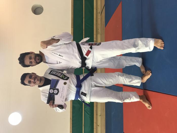 Blue belt · August 27, 2020 · Promoted by Itay Leibovich