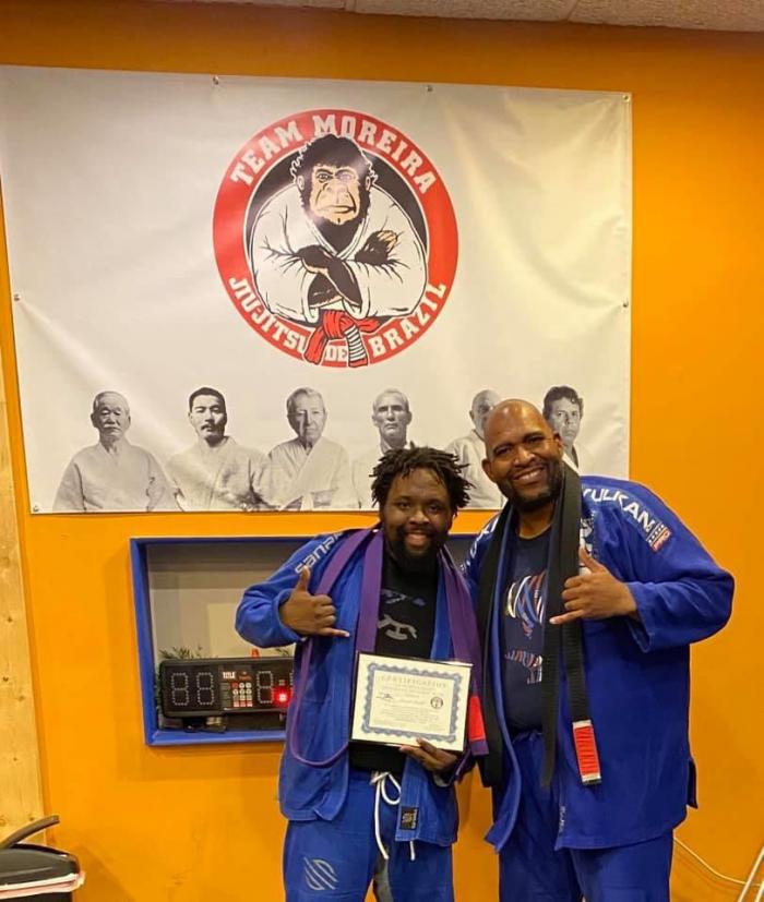 Purple belt · September 1, 2020 · Promoted by Zachary Holston