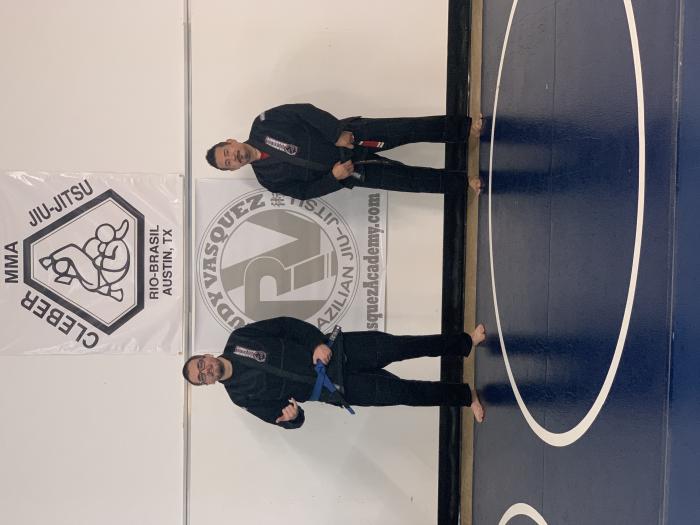 Blue belt · August 22, 2020 · Promoted by Rudy Vasquez